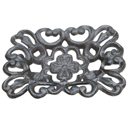 Soap Holder Vintage Filigree Cast Iron