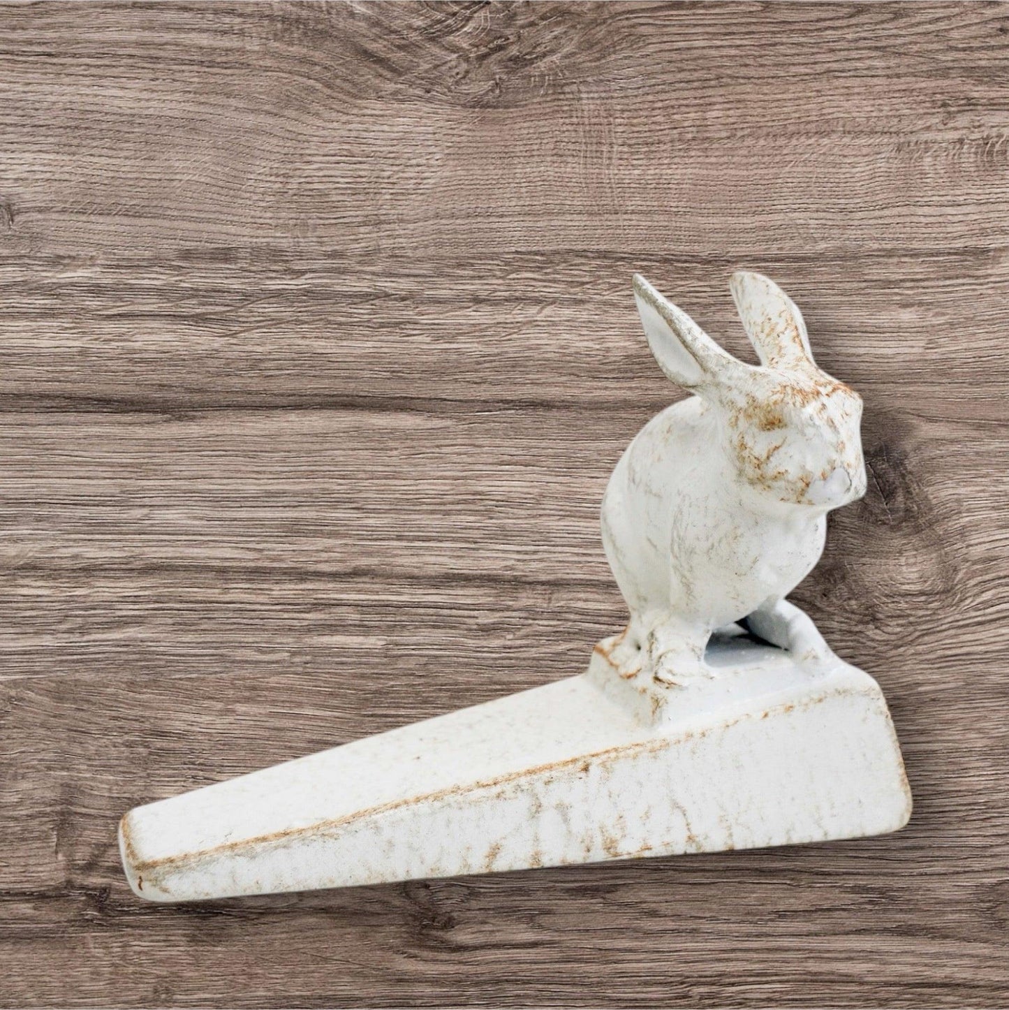 Rabbit Rustic Door Stop Stopper Wedge - The Renmy Store Homewares & Gifts 