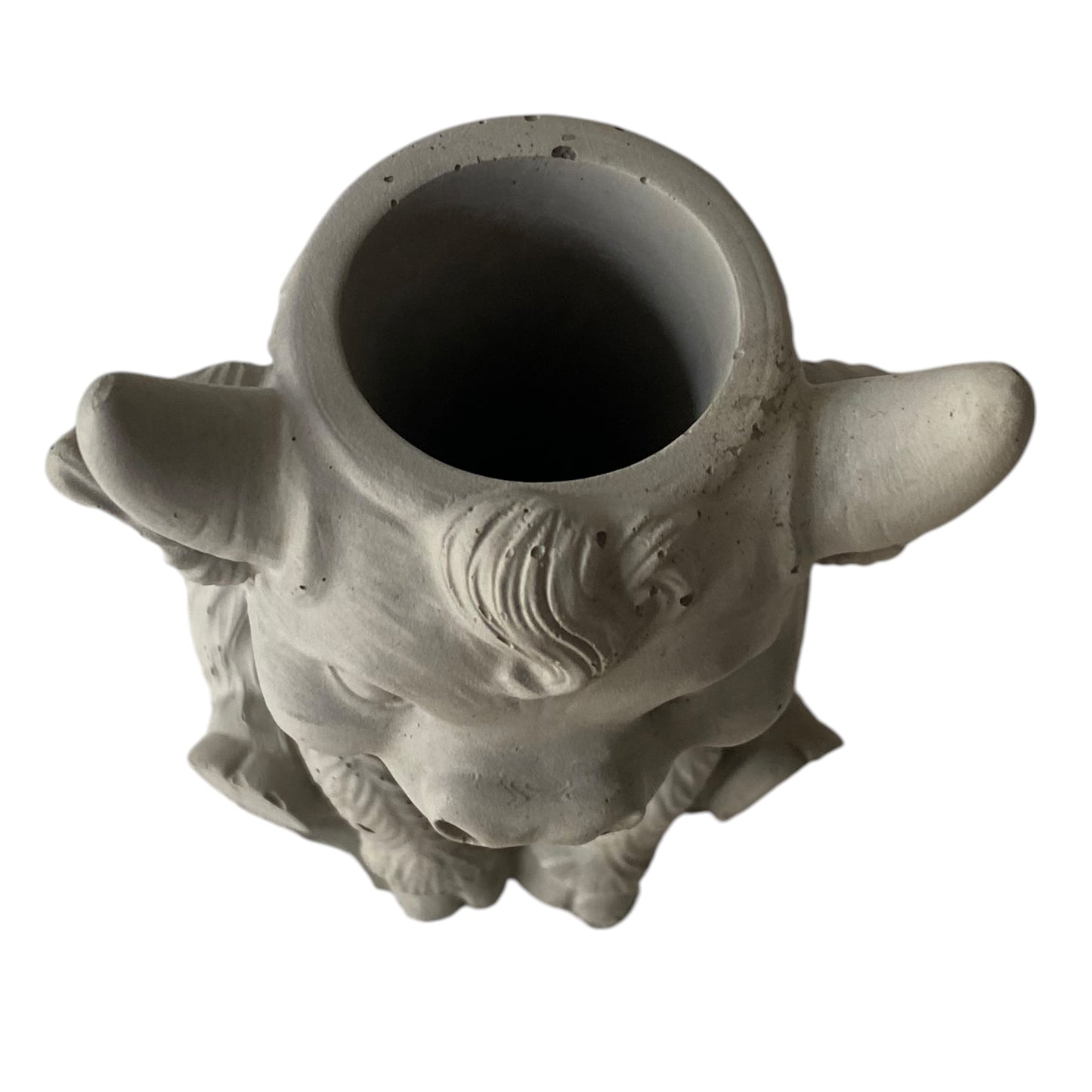 Highland Cow Harry Planter Pot | Handmade Concrete | Succulent Vase Pen Holder | Aussie Made