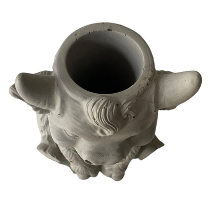 Highland Cow Harry Planter Pot | Handmade Concrete | Succulent Vase Pen Holder | Aussie Made