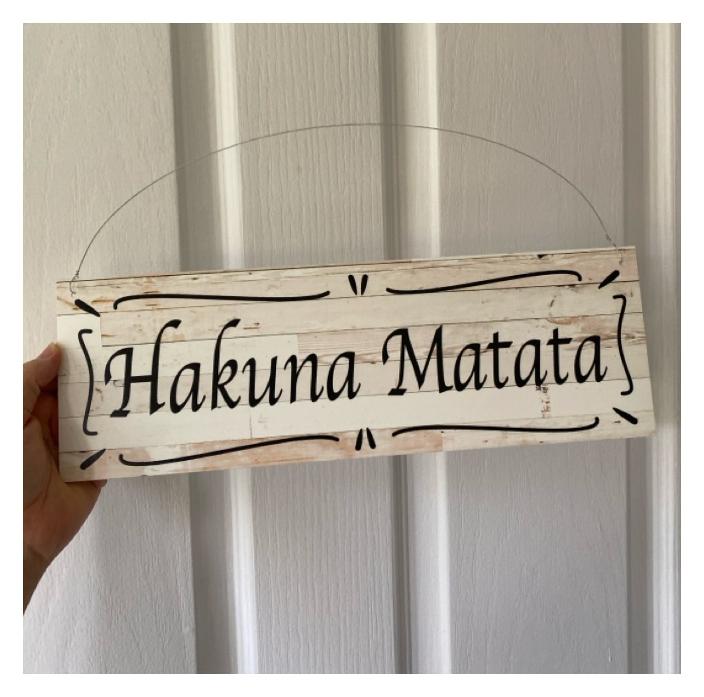 Cottage Custom Personalised Rustic Chic Sign