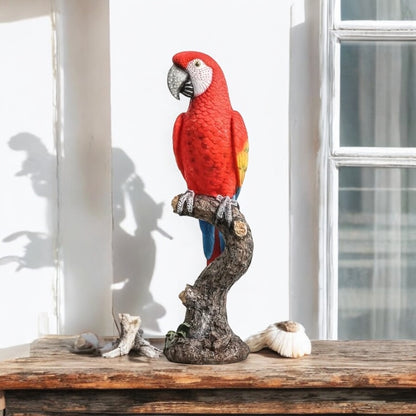 Macaw Parrot Red Ornament