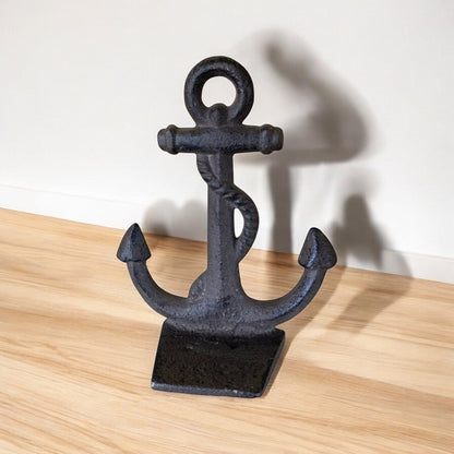 Door Stop Anchor Nautical Rustic Cast Iron