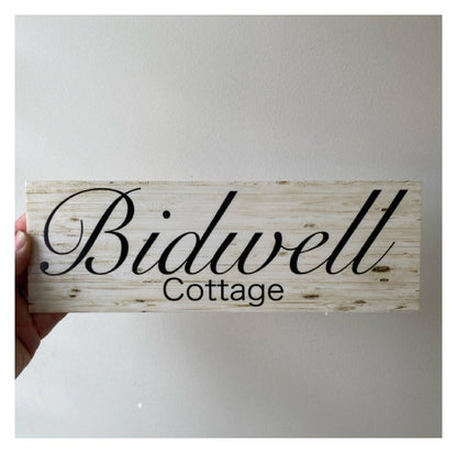 Family Residence Custom Personalised House Sign