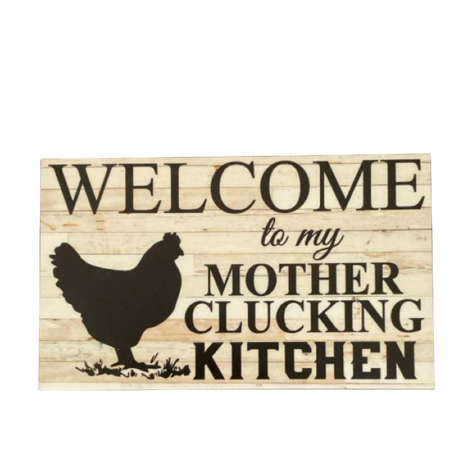 Celtic Salt Chicken Wooden Container Clucking Kitchen Sign Spoon Gift Pack - The Renmy Store Homewares & Gifts 