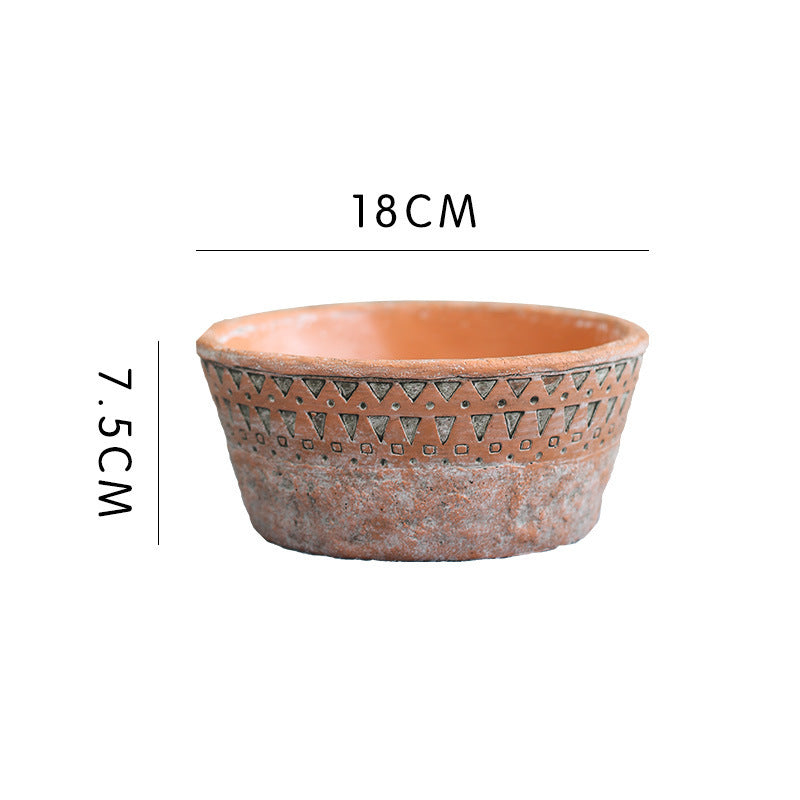Terracotta Pot Planter Garden Vintage Earth Range