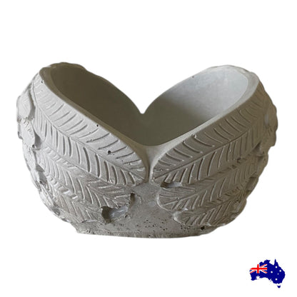 Handmade Concrete Angel Wings - Australian Made Planter Candle Holder - Set of 1, 2 or 3