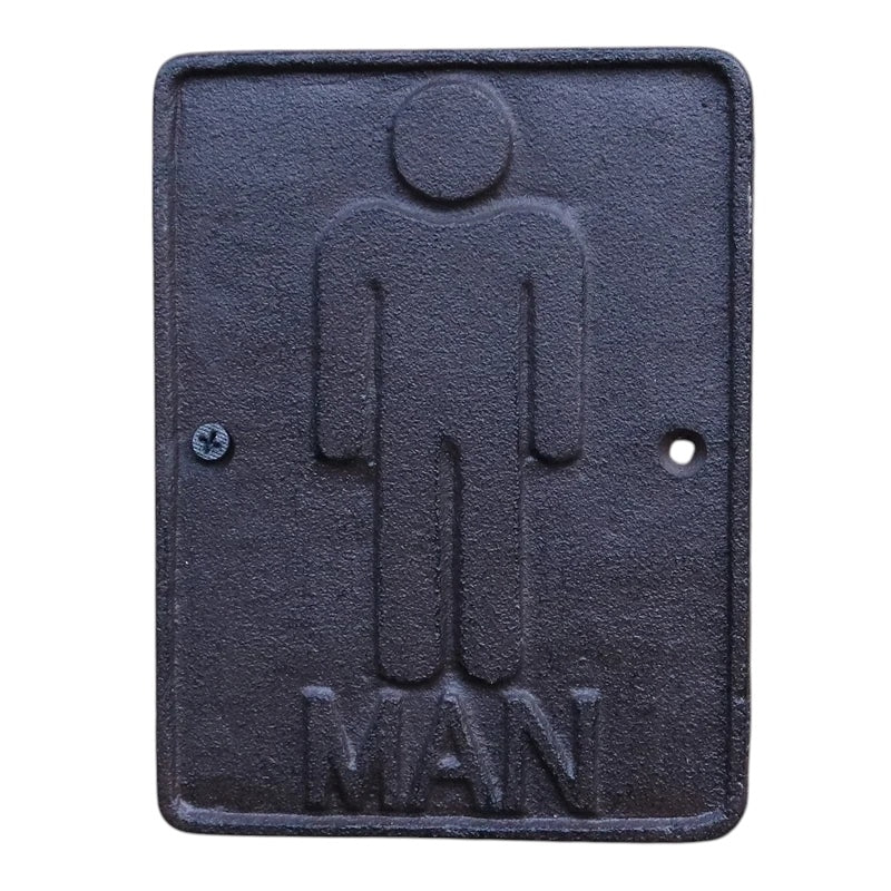 Women Man WIFI No Smoking Wall Cast Iron Sign