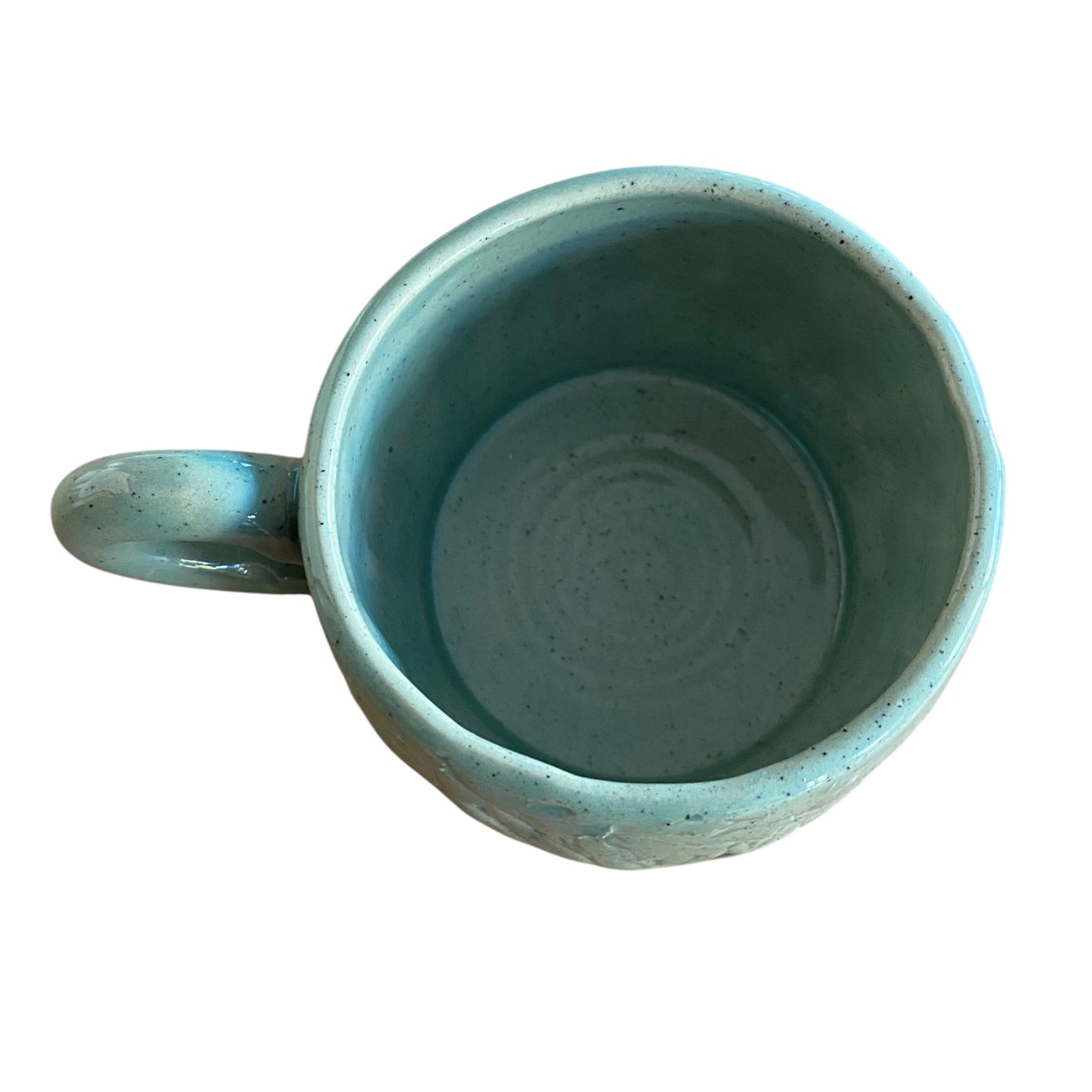 Handmade Sunflower Sage Ceramic Mug | Aussie Made Wolf and Clay Farmhouse Gift