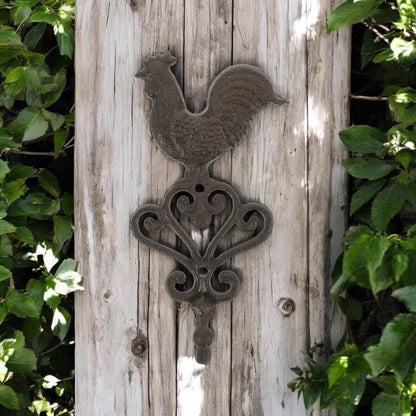 Hook Rooster Cast Iron Farmhouse