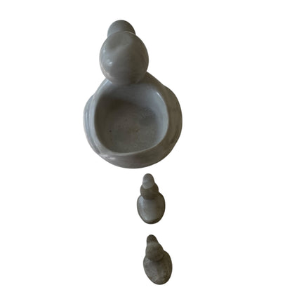 Duck Ducklings Tealight Candle Holder Aussie Handmade Concrete