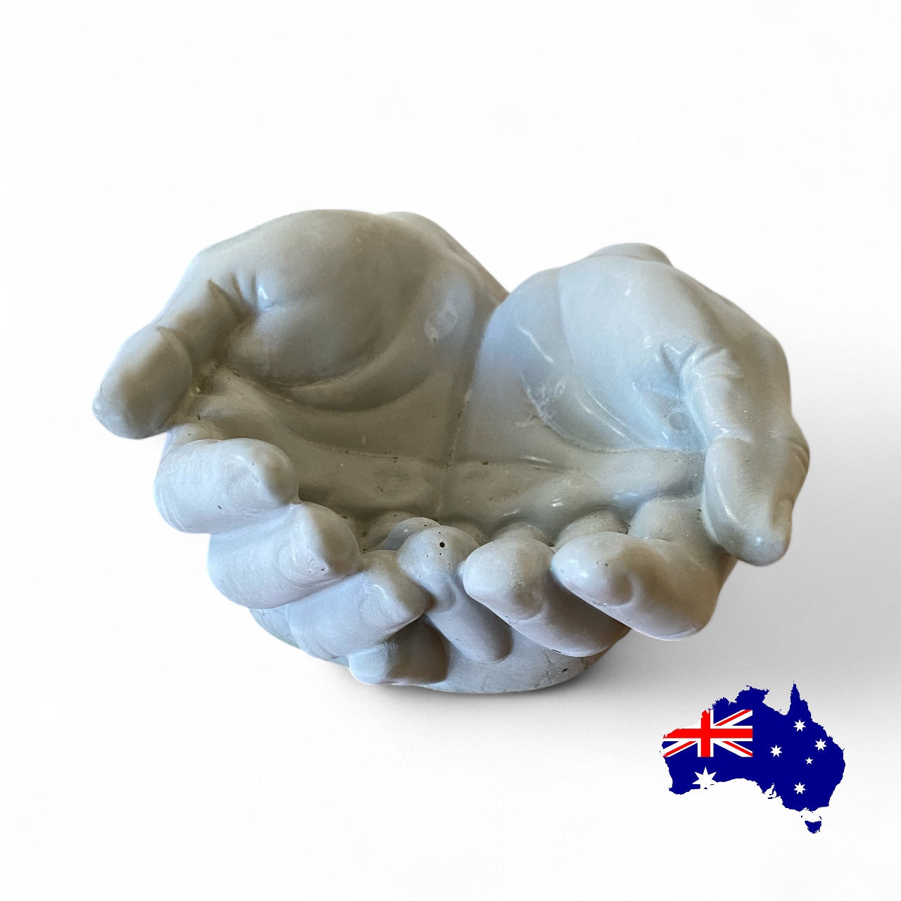 Hands Planter Pot Keys Money Candle Handmade Concrete Decor