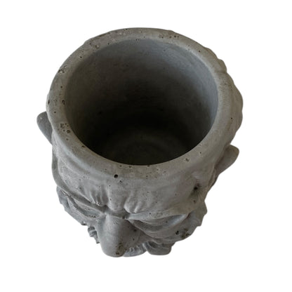 Planter Pot Gentleman Man Aussie Handmade Concrete