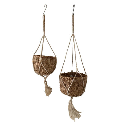 Pot Planter Plant Basket Set of 2 Hanging - The Renmy Store Homewares & Gifts 