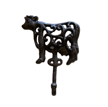 Cow Hook Rustic Cast Iron - The Renmy Store Homewares & Gifts 