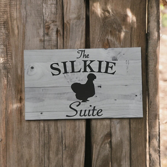 The Silkie Suite Grey Sign - The Renmy Store Homewares & Gifts 