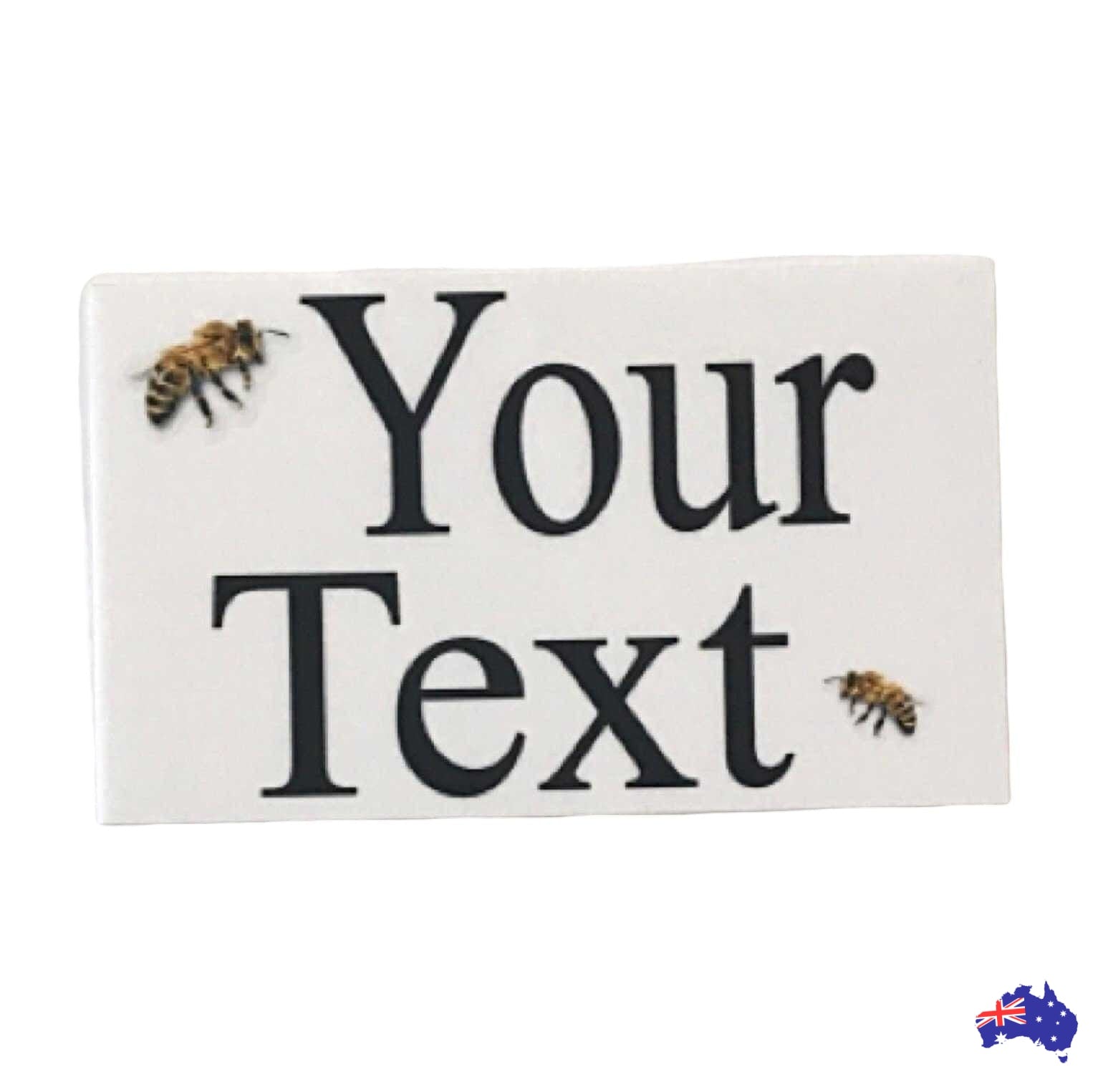 Bee Garden Custom Wording Sign - The Renmy Store Homewares & Gifts 