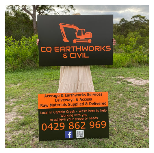 Business Retail Shop Outdoor Sign with Delivery