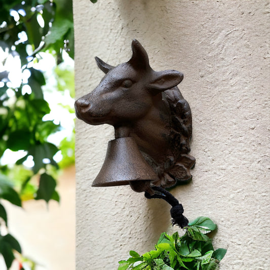 Door Bell Cow Rustic Farmhouse Country - The Renmy Store Homewares & Gifts 