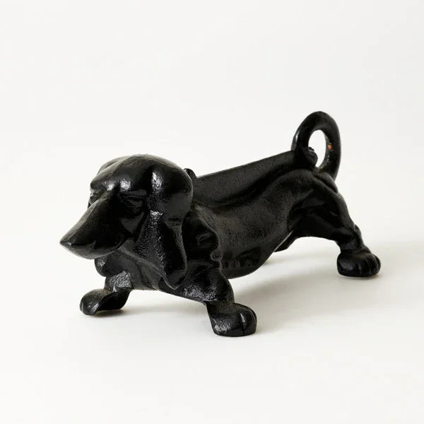 Shoe Scraper Dachshund Dog Cast Iron 34cm