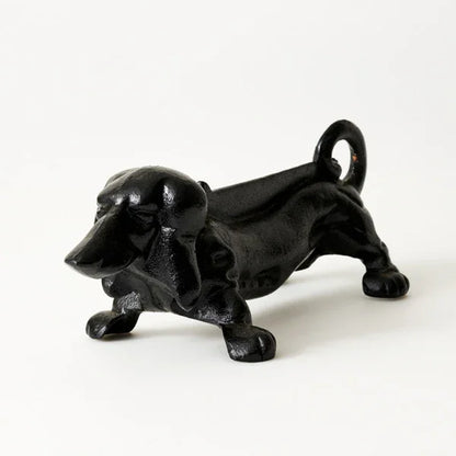 Shoe Scraper Dachshund Dog Cast Iron 34cm