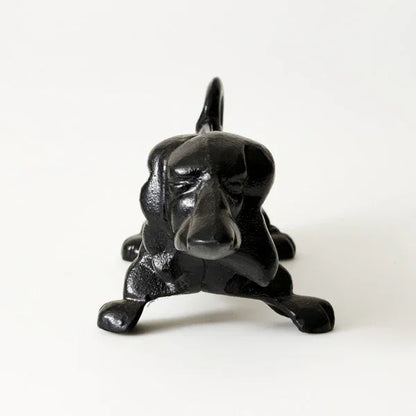 Shoe Scraper Dachshund Dog Cast Iron 34cm