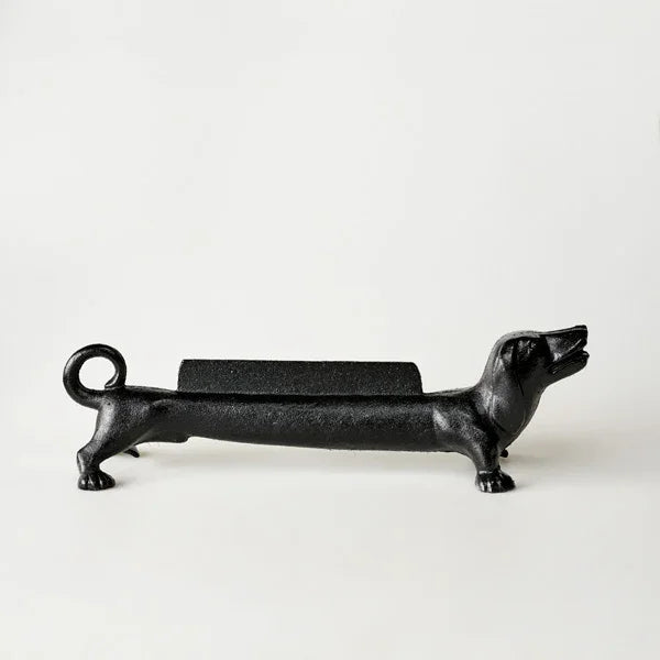 Shoe Scraper Dachshund Dog Cast Iron 53cm