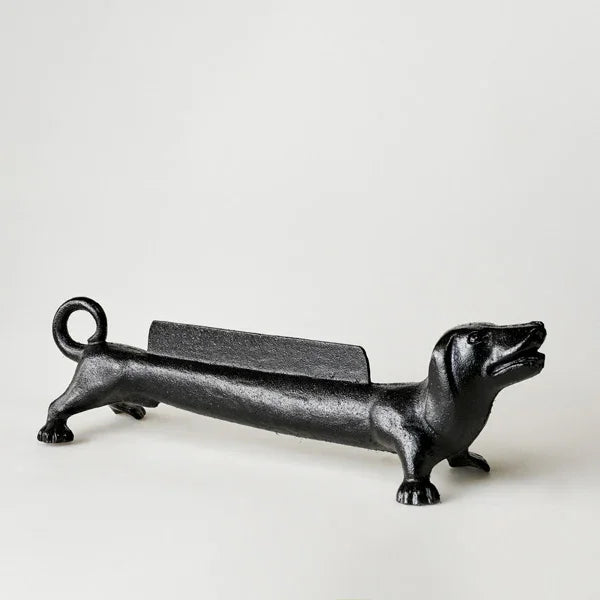Shoe Scraper Dachshund Dog Cast Iron 53cm
