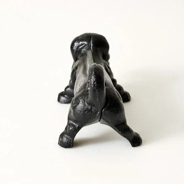 Shoe Scraper Dachshund Dog Cast Iron 23cm