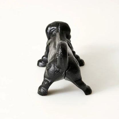 Shoe Scraper Dachshund Dog Cast Iron 23cm
