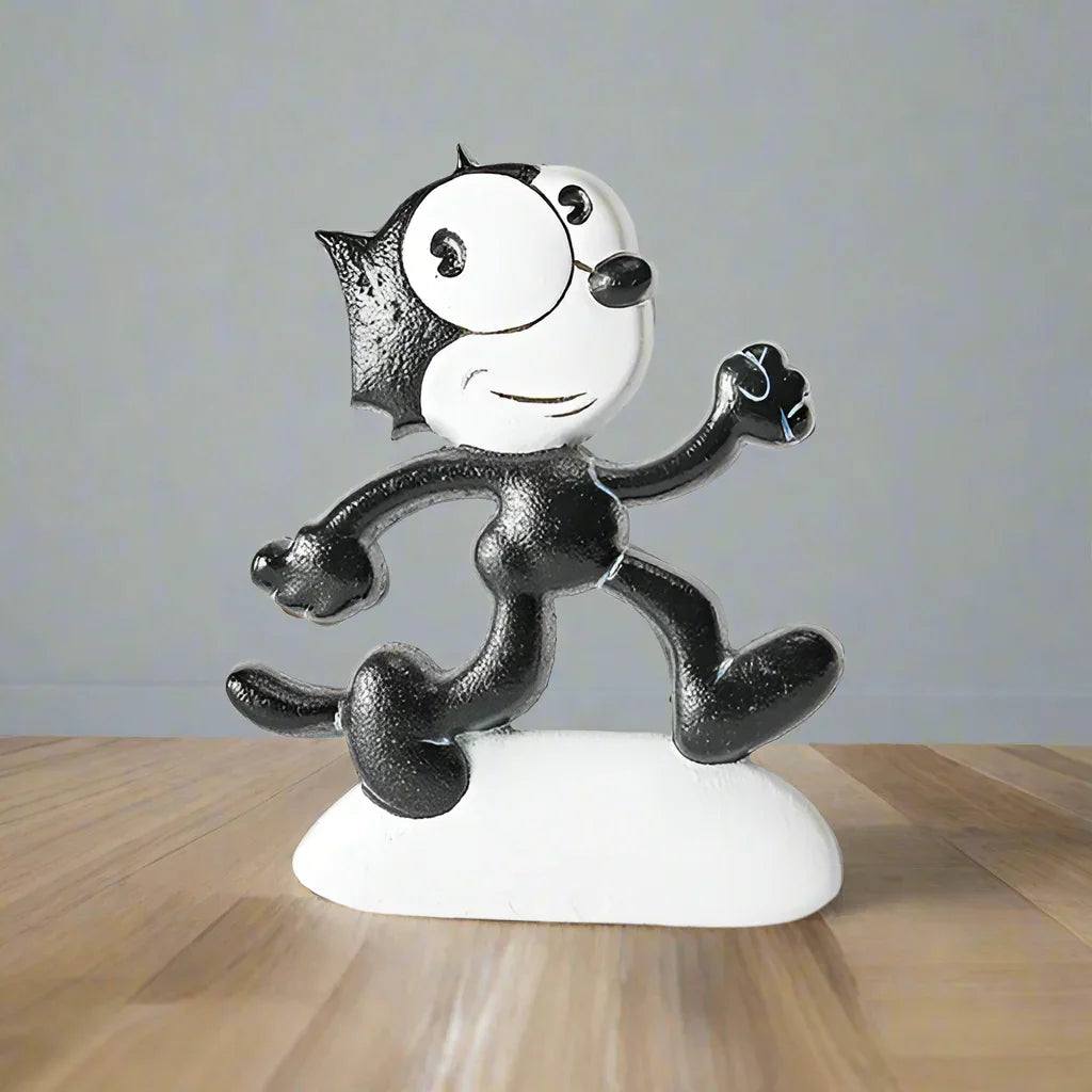 Felix Cat Retro Vintage Cast Iron Door Stop 24cm x 20cm | Pop Culture Decor