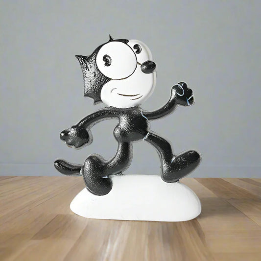 Door Stop Felix Cat Retro Vintage Cast Iron