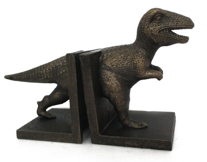 Bookends Dinosaur T-Rex Cast Iron