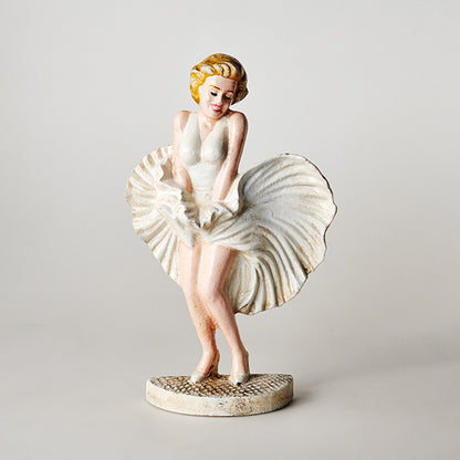 Door Stop Marilyn Monroe Vintage Cast Iron