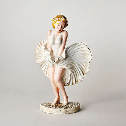 Door Stop Marilyn Monroe Vintage Cast Iron