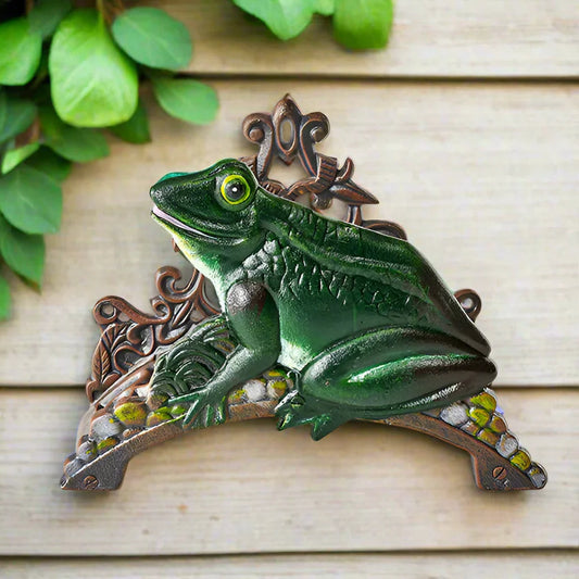 Hose Wall Holder Cast Iron Frog