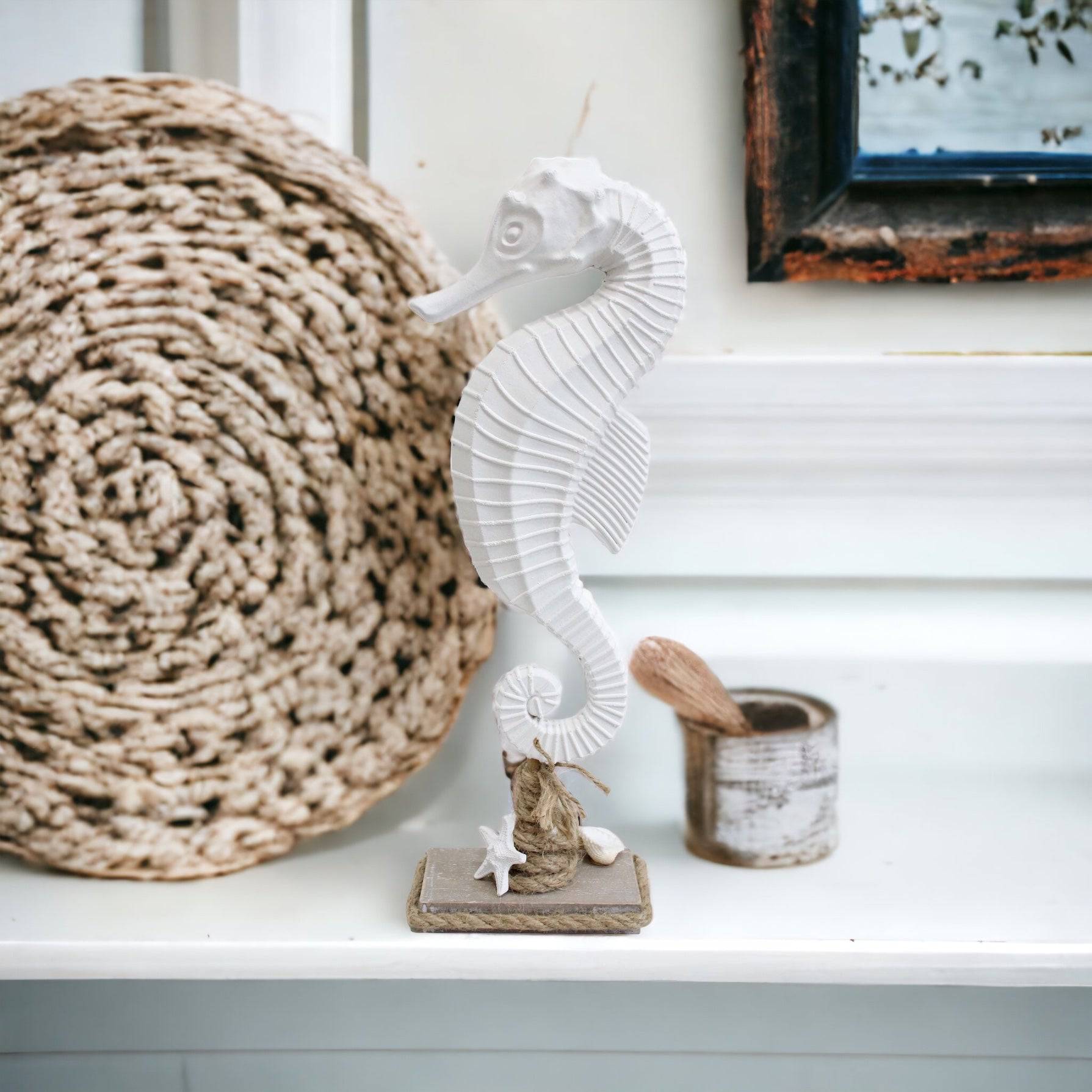 Seahorse Coastal Beach House Decoration - The Renmy Store Homewares & Gifts 