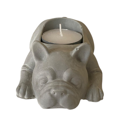 Planter Pot French Bulldog Dog Alice Aussie Handmade Concrete