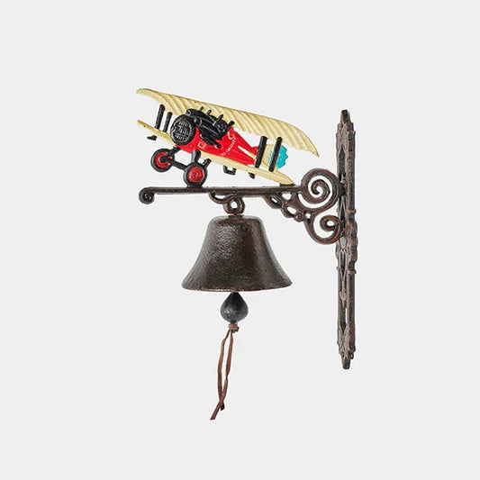 Doorbell Plane Aeroplane Cast Iron