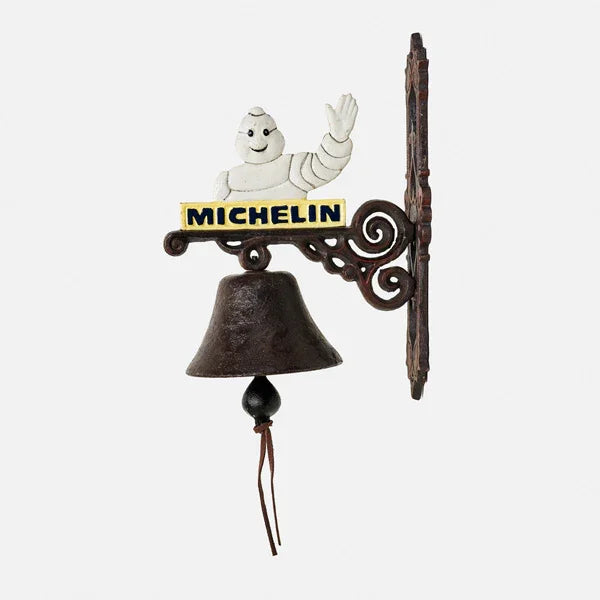 Doorbell Michelin Tyre Vintage Rustic Cast Iron