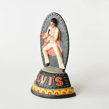 Door Stop Elvis Vintage Cast Iron