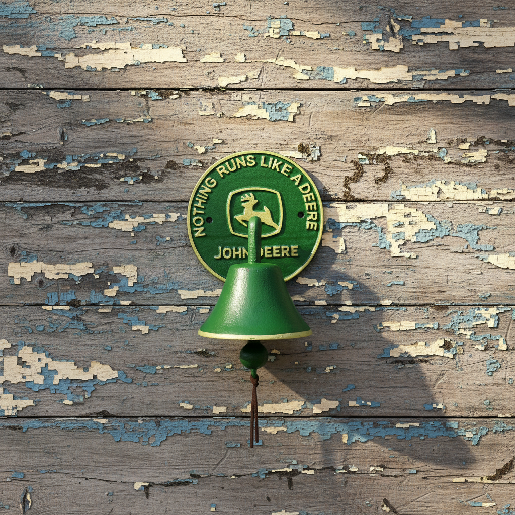 Doorbell John Deere Vintage Rustic Cast Iron