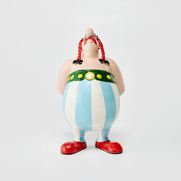 Obelix Money Box & Ornament | Vintage Rustic Cast Iron | 25cm