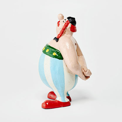 Obelix Money Box & Ornament | Vintage Rustic Cast Iron | 25cm