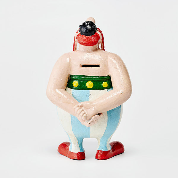 Obelix Money Box & Ornament | Vintage Rustic Cast Iron | 25cm