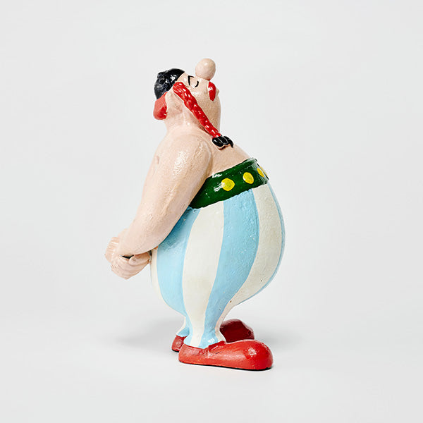 Obelix Money Box & Ornament | Vintage Rustic Cast Iron | 25cm