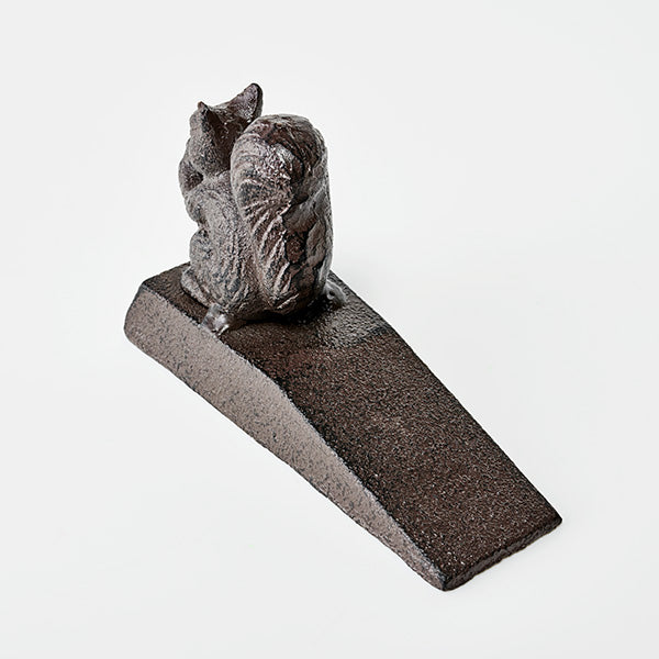 Squirrel Wedge Doorstop | French Provincial Vintage Cast Iron
