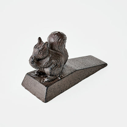 Squirrel Wedge Doorstop | French Provincial Vintage Cast Iron