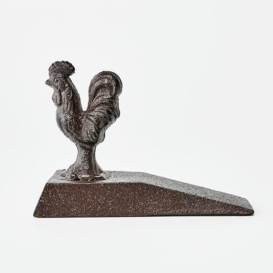 Rooster Doorstop | Vintage Cast Iron Farmhouse Decor