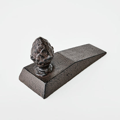 Pine Cone Wedge Doorstop | French Provincial Vintage Cast Iron